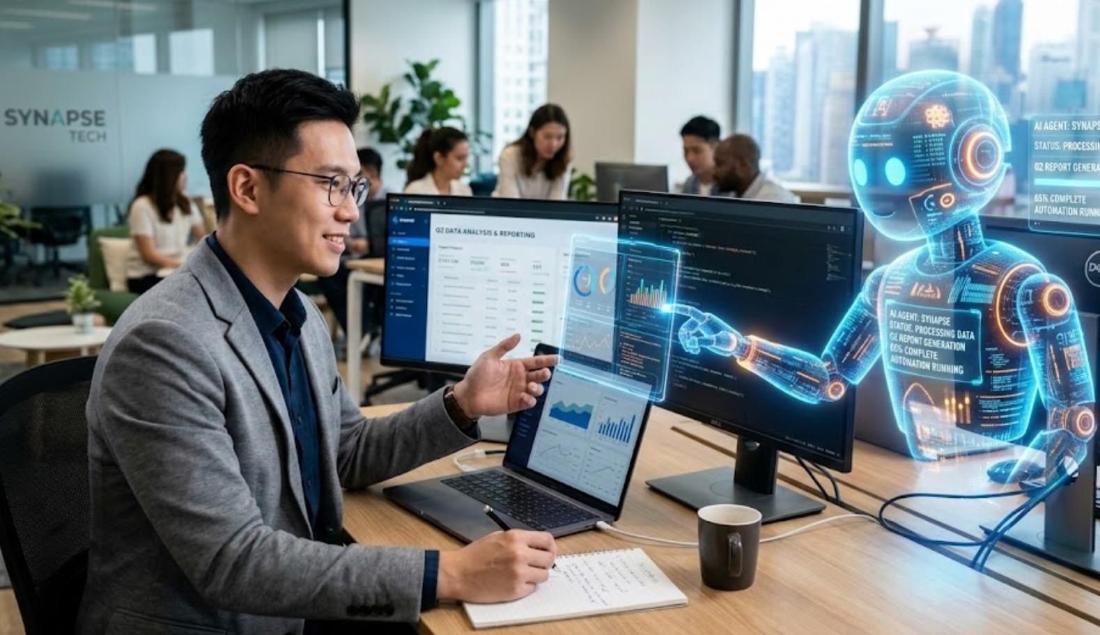 The evolution from AI models to autonomous agents